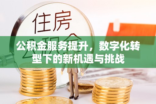 澳门半岛公积金服务提升，数字化转型下的新机遇与挑战